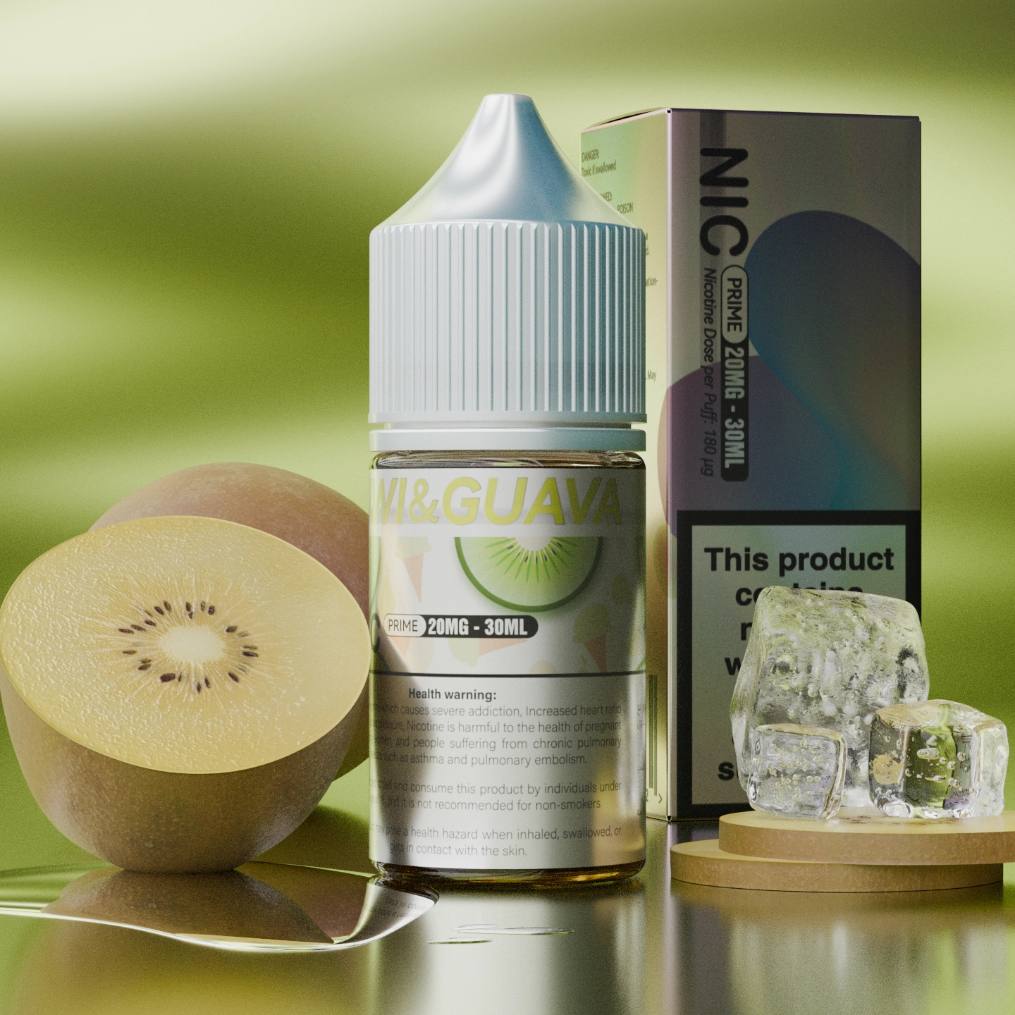 vapeMons SALT & NIC prime liq - Style Meets Flavor 30ml 60PG/40VG (MTL)