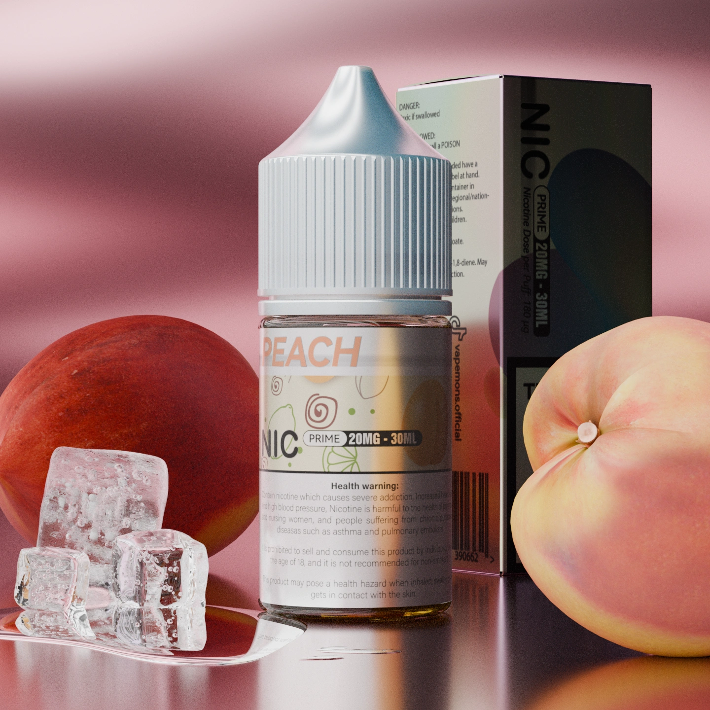 vapeMons SALT & NIC prime liq - Style Meets Flavor 30ml 60PG/40VG (MTL)