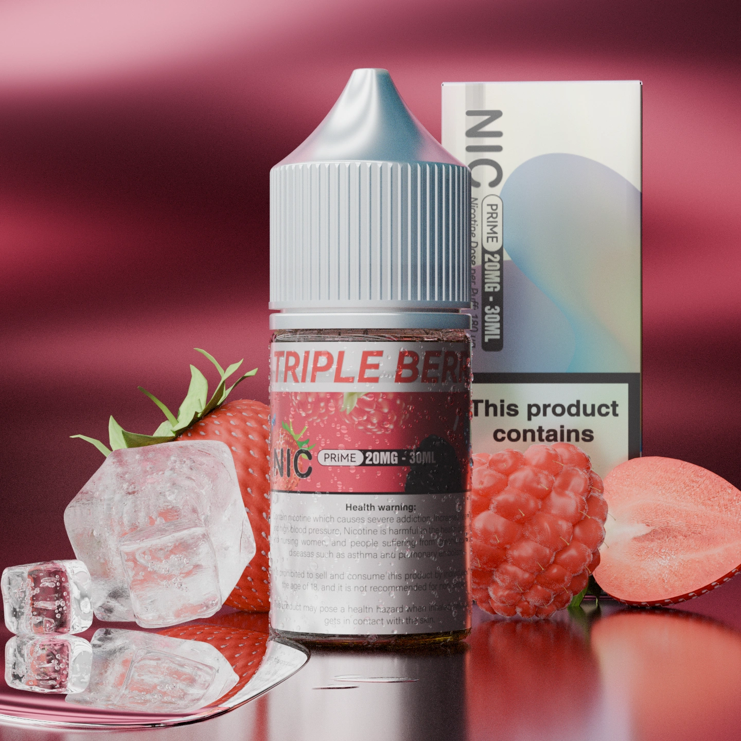 vapeMons SALT & NIC prime liq - Style Meets Flavor 30ml 60PG/40VG (MTL)