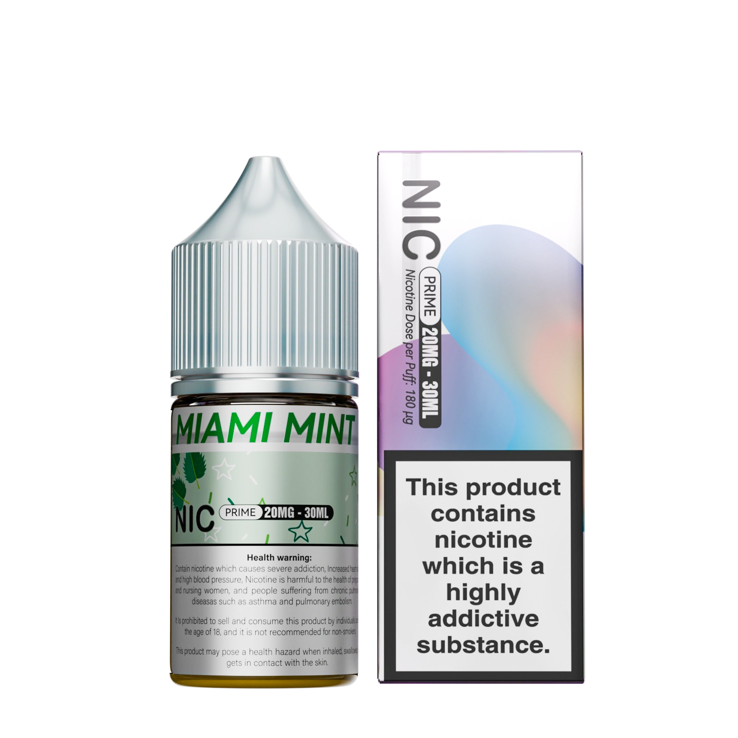 vapeMons SALT & NIC prime liq - Style Meets Flavor 30ml 60PG/40VG (MTL)
