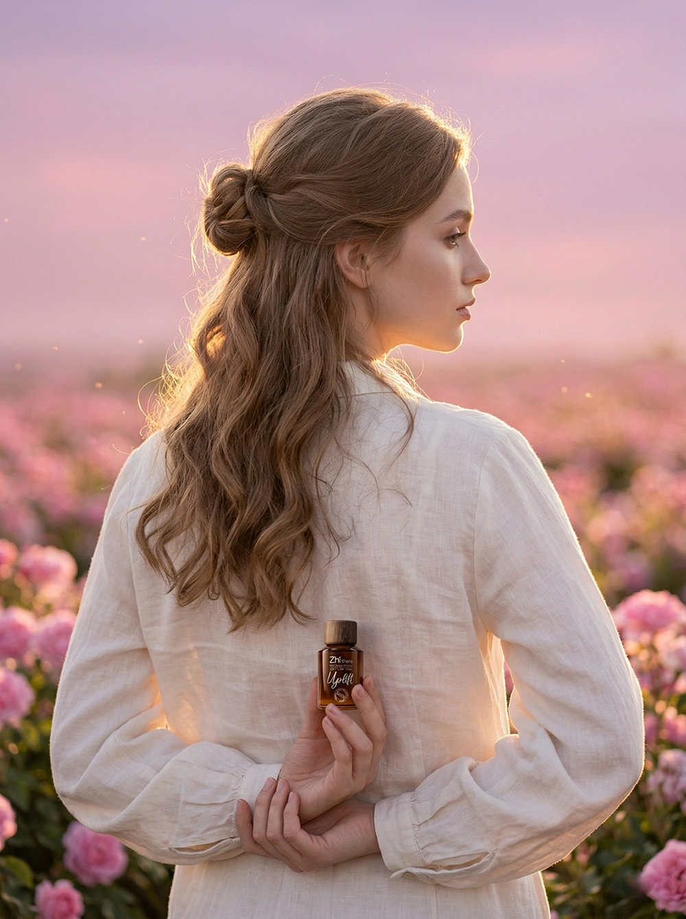 A beautifully presented aromatherapy gift set