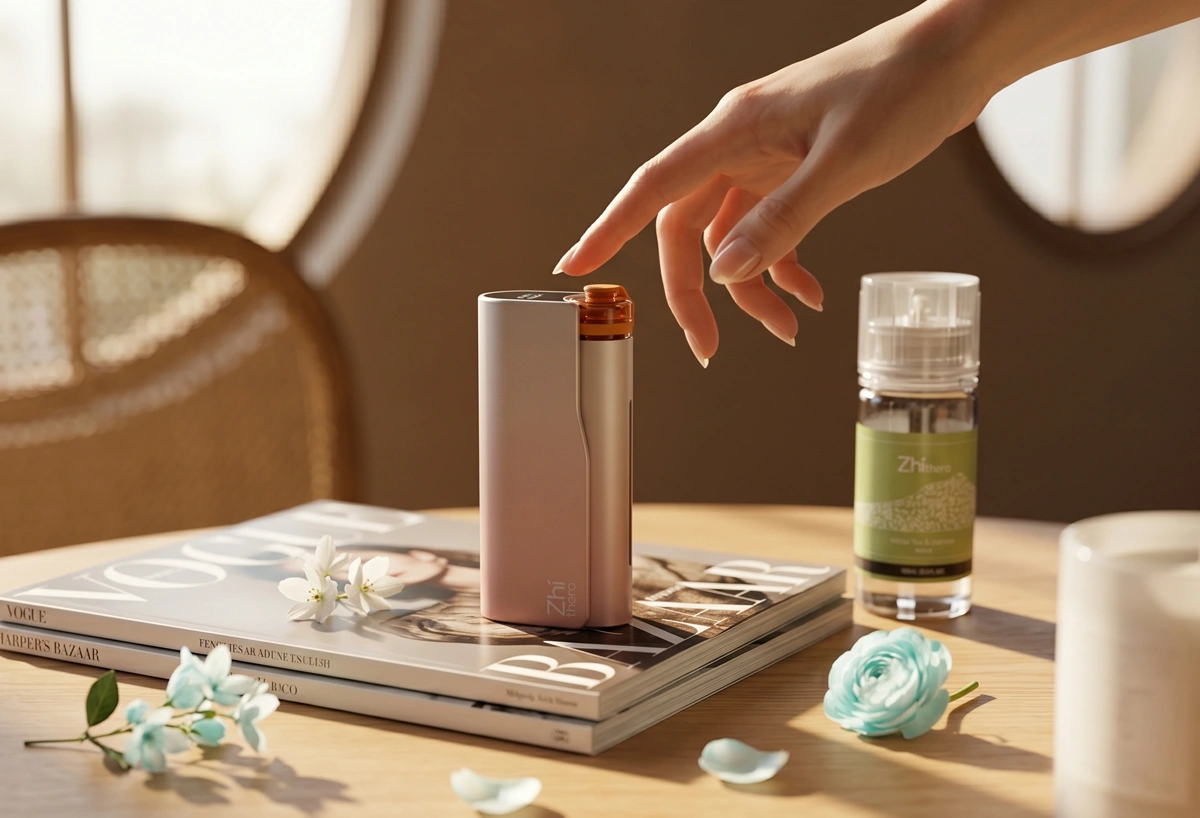 Zhithera D1 waterless nebulizing aromatherapy diffuser