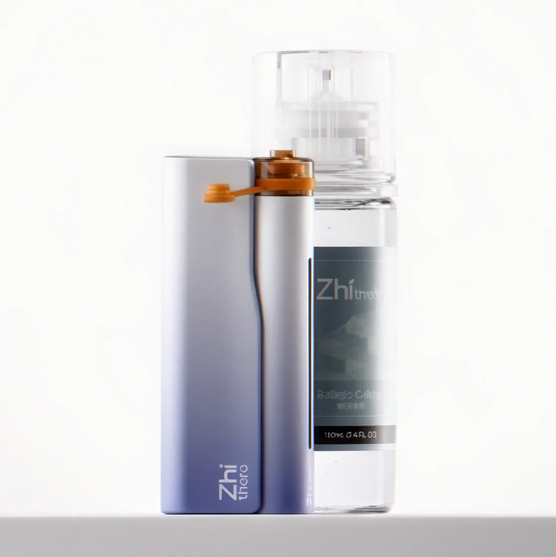 Zhithera Smart Portable Aromatherapy Waterless Nebulizing Diffuser – 3500mAh LED Rechargeable Essential Oil Diffuser (Cartridge included)